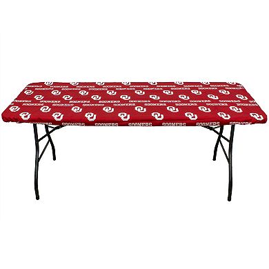 NCAA Oklahoma SoonersTailgate Fitted Tablecloth, 72" x 30"