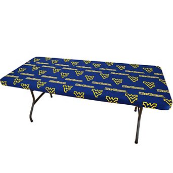 NCAA West Virginia Mountaineers Tailgate Fitted Tablecloth