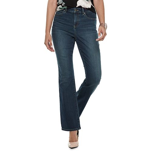 Women's Jennifer Lopez High-Waisted Bootcut Jeans