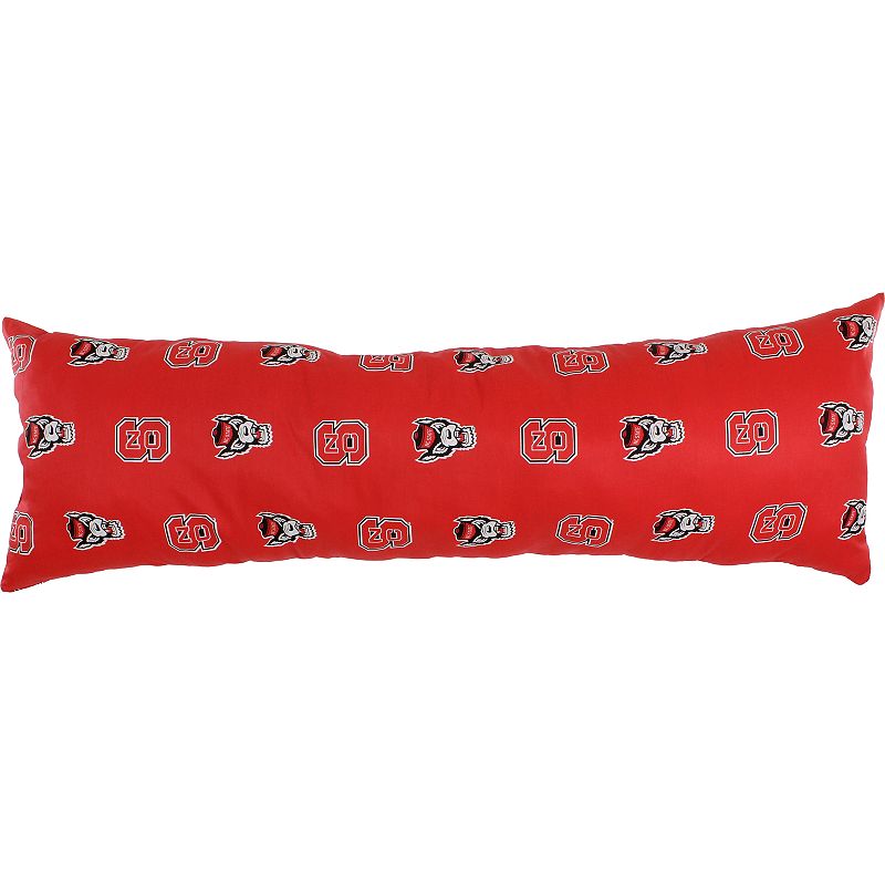 North Carolina State Wolfpack Body Pillow, Multicolor