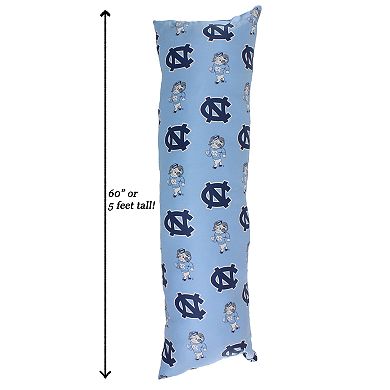 North Carolina Tar Heels Body Pillow