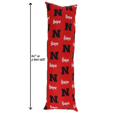 Nebraska Cornhuskers Body Pillow