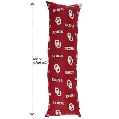 Oklahoma Sooners Body Pillow