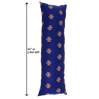 Illinois Fighting Illini Body Pillow