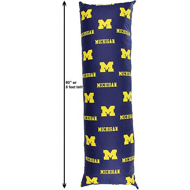 Michigan Wolverines Body Pillow