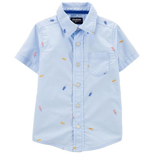 Toddler Boy OshKosh B'gosh® Picnic Button Down Shirt