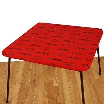 Arkansas Razorbacks Card Table Cover
