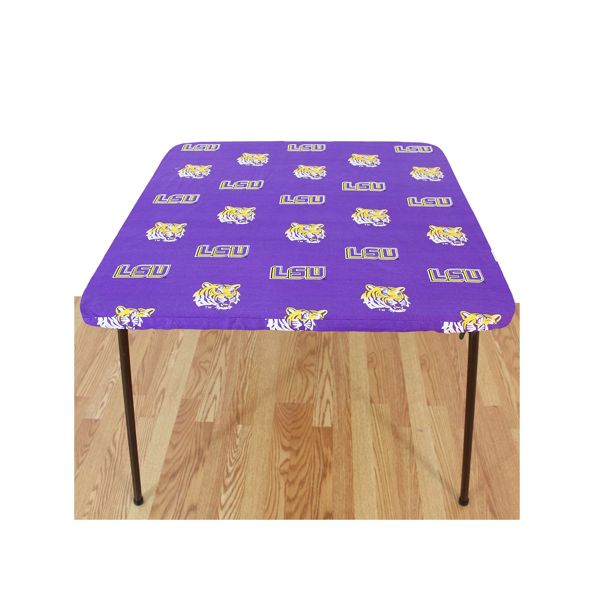 LSU Tigers Card Table Cover, Team