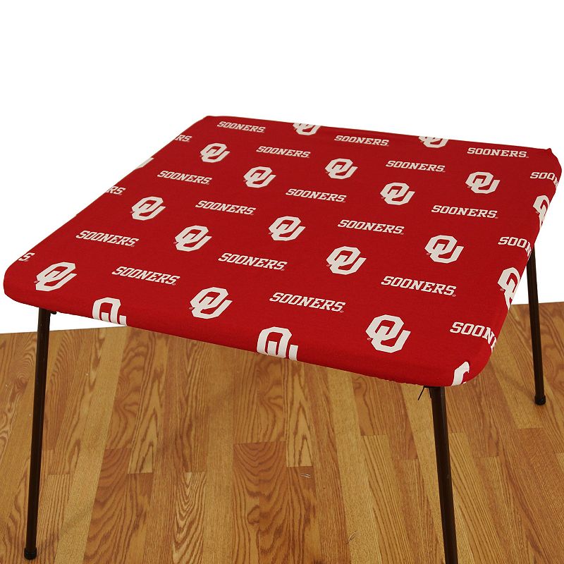 Oklahoma Sooners Card Table Cover, Multicolor