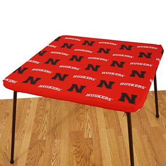 Nebraska Cornhuskers Card Table Cover