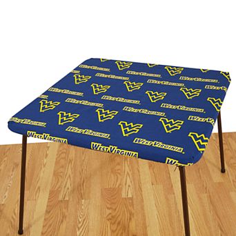 West Virginia Mountaineers Card Table Cover