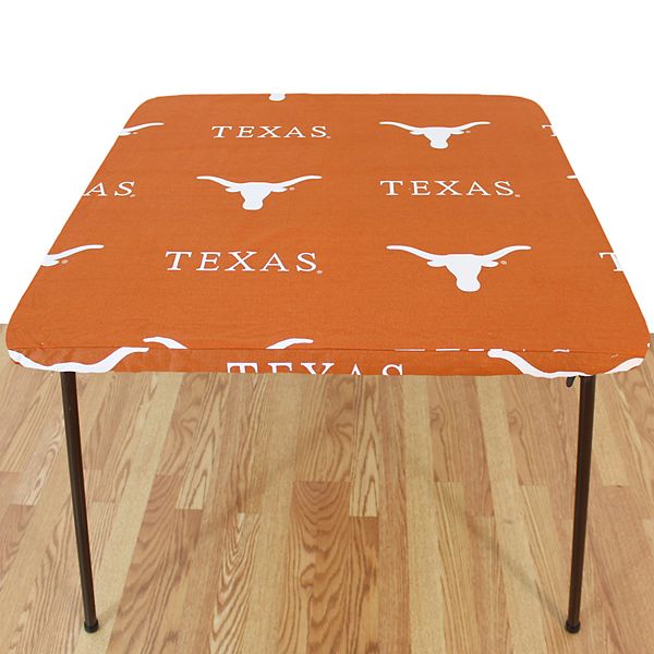 Texas Longhorns Card Table Cover