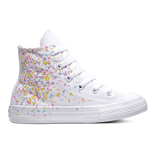 Girls' Converse Chuck Taylor All Star Birthday Confetti High Top Shoes