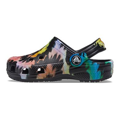 Crocs Classic Tie Dye Girls' Clogs