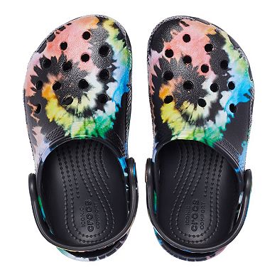 Crocs Classic Tie Dye Girls' Clogs