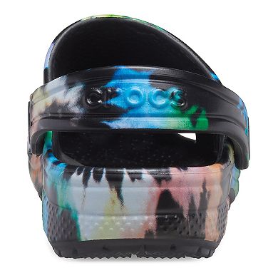 Crocs Classic Tie Dye Girls' Clogs