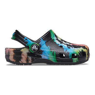 Crocs Classic Tie Dye Girls' Clogs