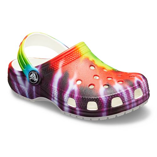 Crocs Classic Tie Dye Girls' Clogs