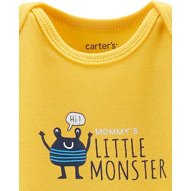 Baby Boy Carter's 5-pack Monster Bodysuits