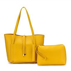 LC Lauren Conrad Hollis Fashion Tote Bag, LT Yellow