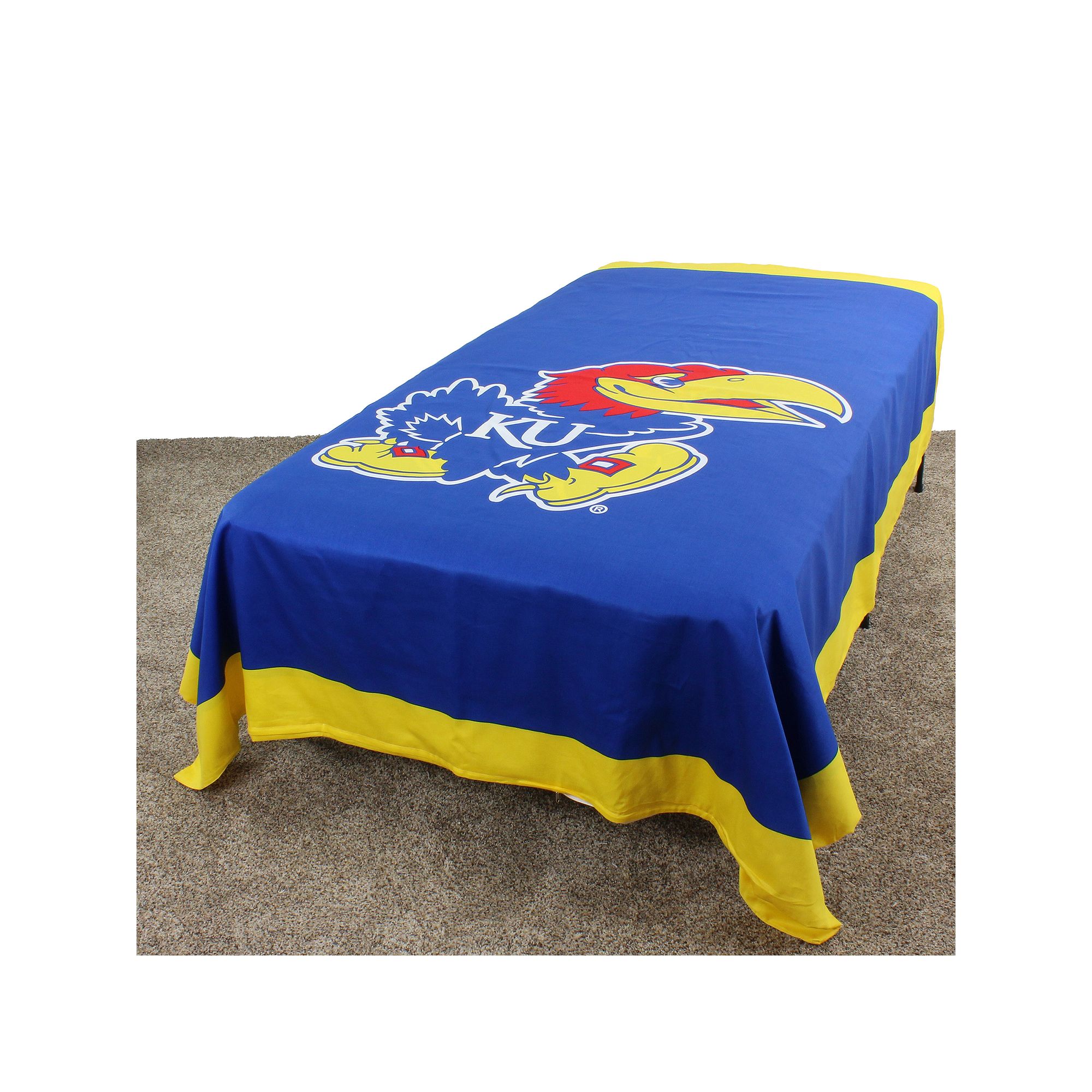 Kansas Jayhawks Queen-Size Duvet Cover, Team