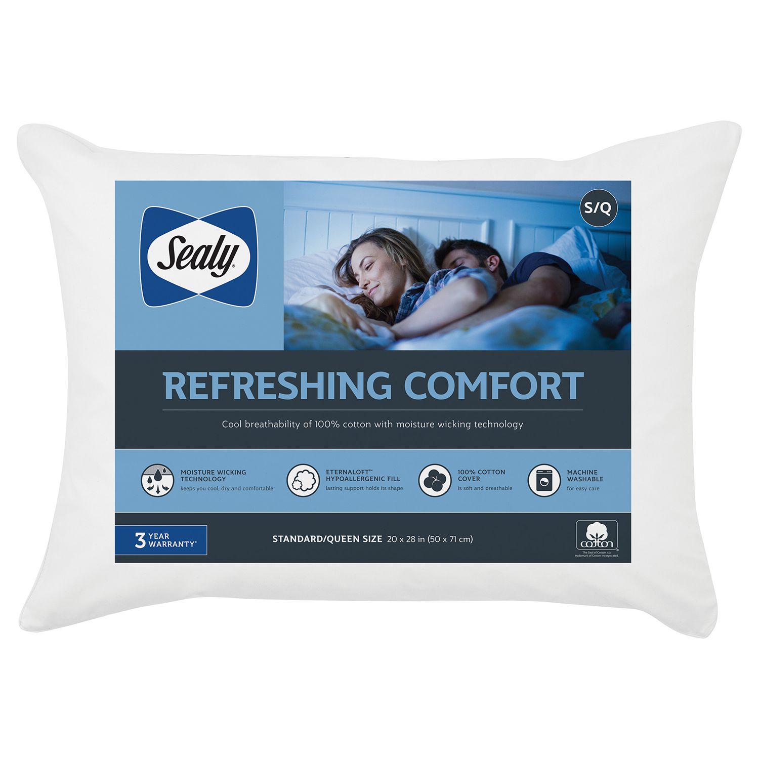 allerease fresh and cool pillow