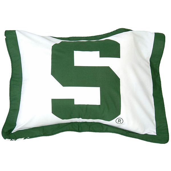 Michigan State Spartans Logo Pillow