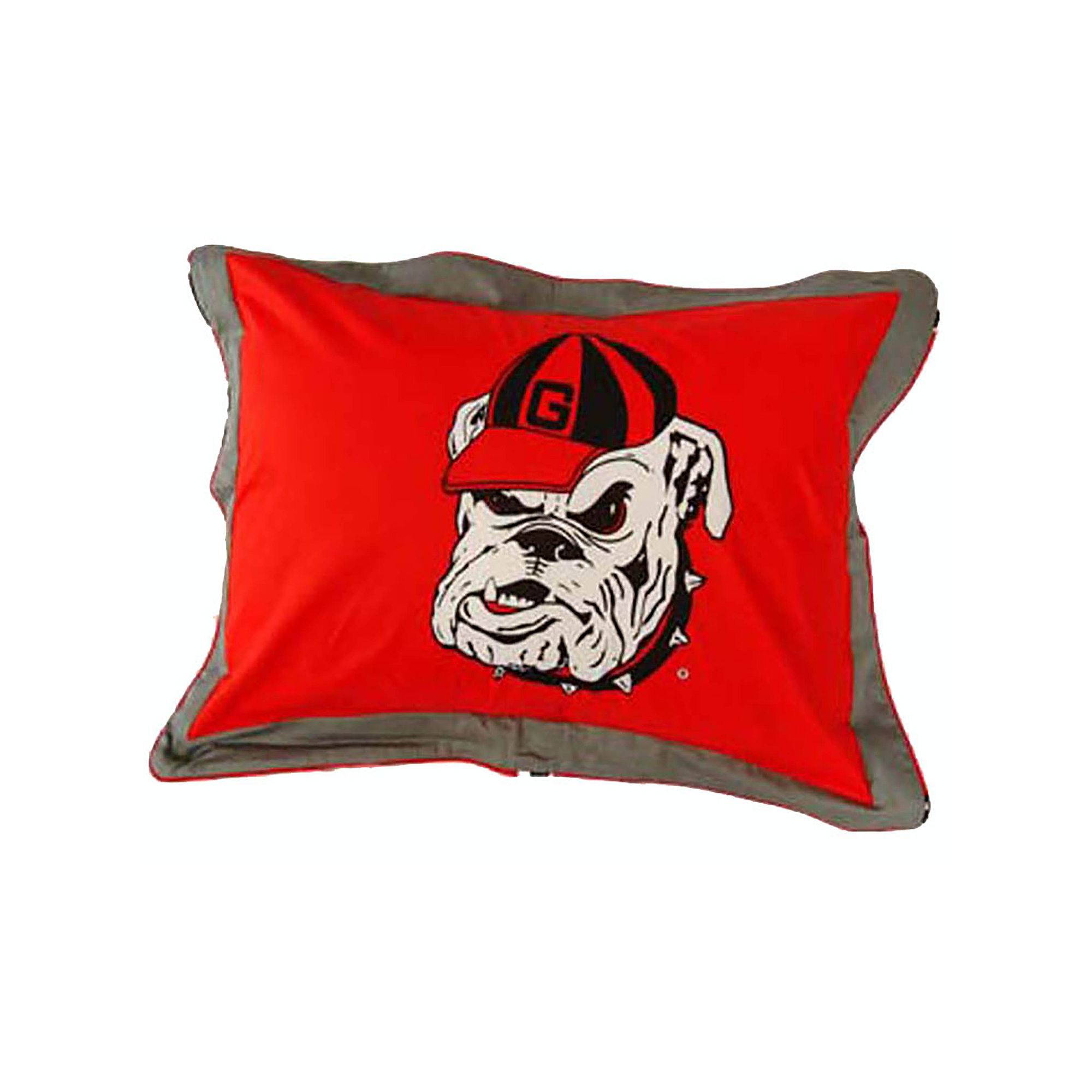Georgia Bulldogs Logo Pillow, Team