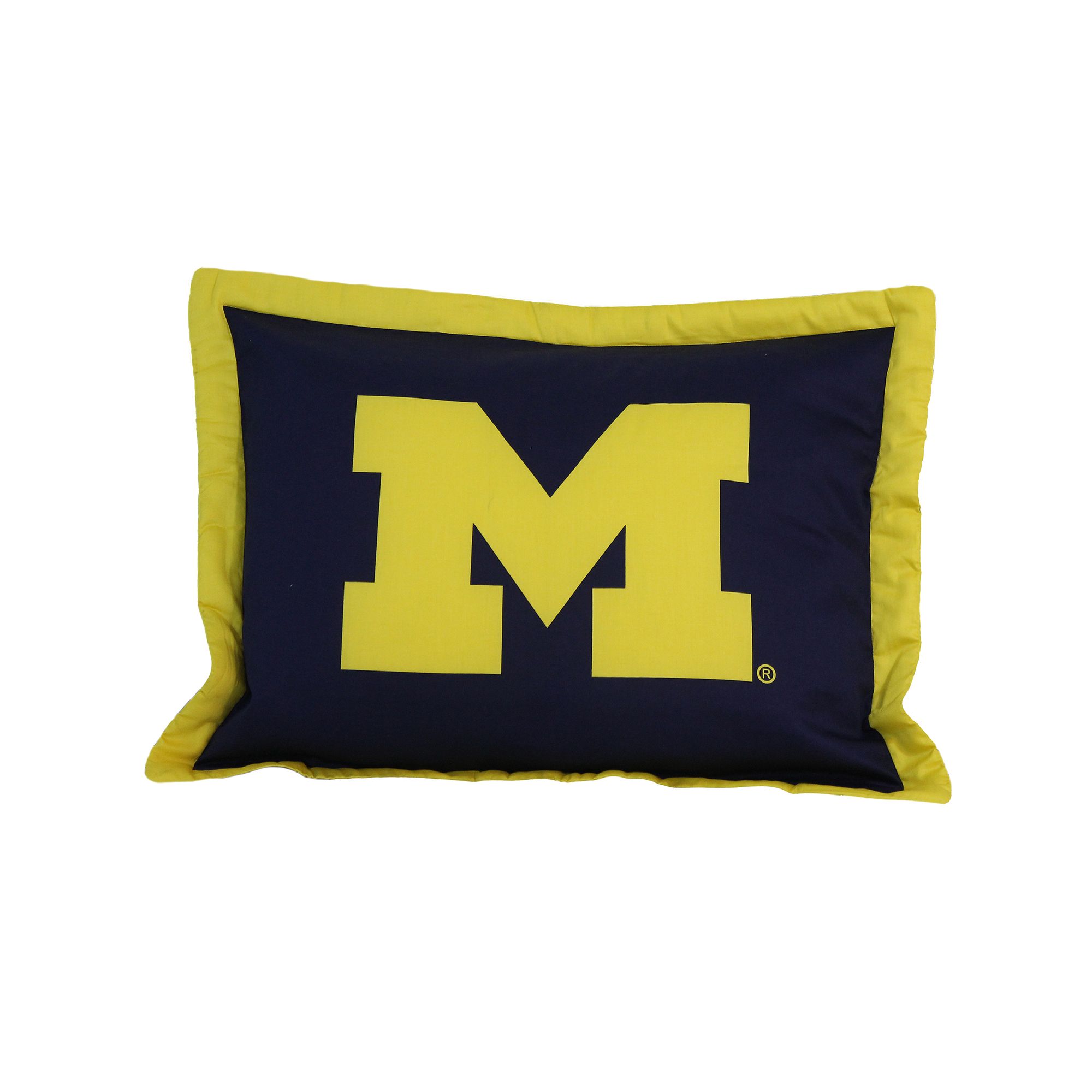 Michigan Wolverines Logo Pillow, Team