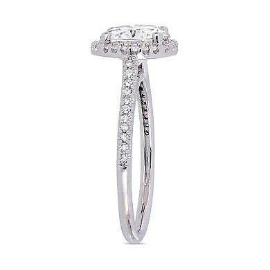 Stella Grace 2 ct. T.W. Lab-Created Moissanite & 1/4 ct. T.W. Diamond Engagement Ring