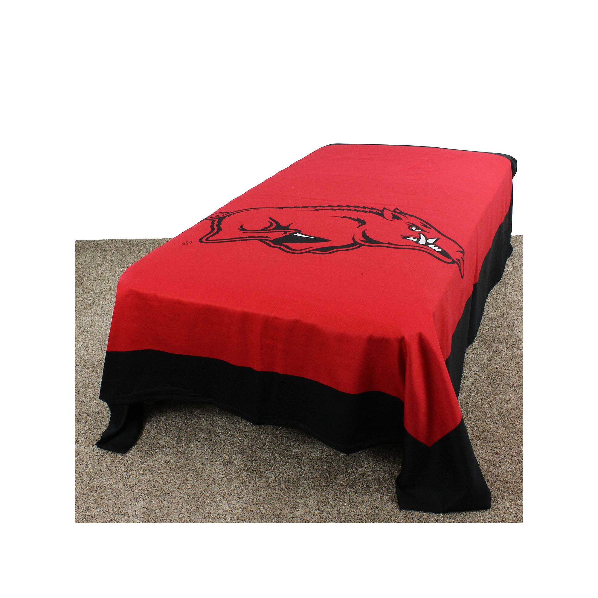 Arkansas Razorbacks Twin-Size Duvet Cover, Team