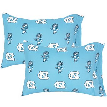 NCAA North Carolina Tar Heels Set of 2 King Pillowcases