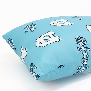 NCAA North Carolina Tar Heels Set of 2 King Pillowcases