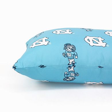 NCAA North Carolina Tar Heels Set of 2 King Pillowcases