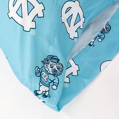 NCAA North Carolina Tar Heels Set of 2 King Pillowcases