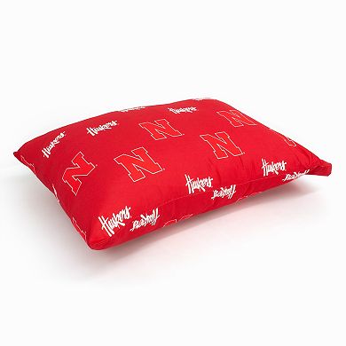 NCAA Nebraska Cornhuskers Set of 2 King Pillowcases