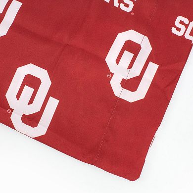 NCAA Oklahoma Sooners Set of 2 King Pillowcases