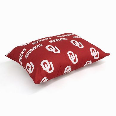 NCAA Oklahoma Sooners Set of 2 King Pillowcases