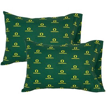 NCAA Oregon Ducks Set of 2 King Pillowcases
