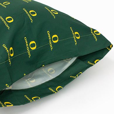 NCAA Oregon Ducks Set of 2 King Pillowcases