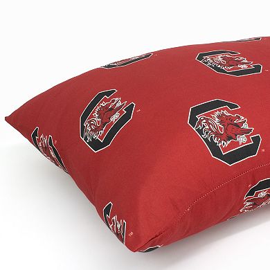 NCAA South Carolina Gamecocks Set of 2 King Pillowcases
