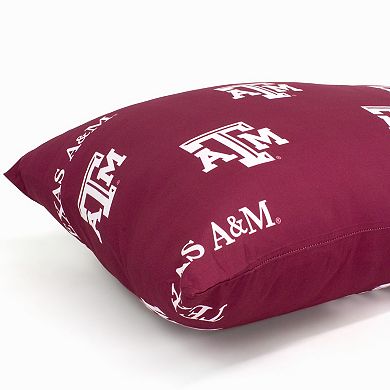 NCAA Texas A&M Aggies Set of 2 King Pillowcases