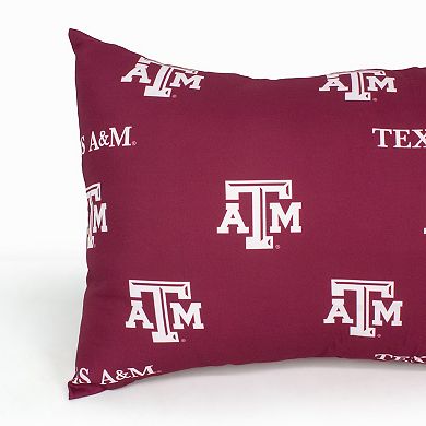 NCAA Texas A&M Aggies Set of 2 King Pillowcases
