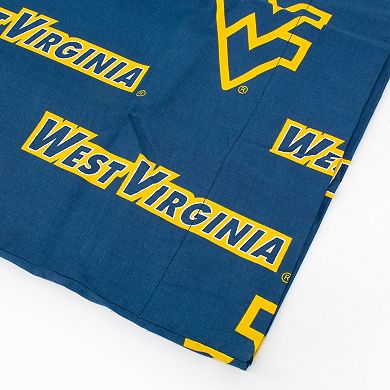 NCAA West Virginia Mountaineers Set of 2 King Pillowcases