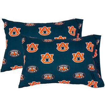 NCAA Auburn Tigers Set of 2 King Pillowcases