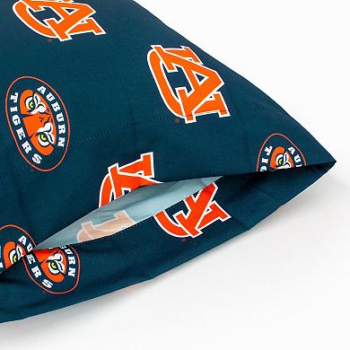 NCAA Auburn Tigers Set of 2 King Pillowcases