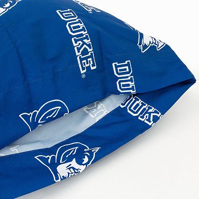 NCAA Duke Blue Devils Set of 2 King Pillowcases