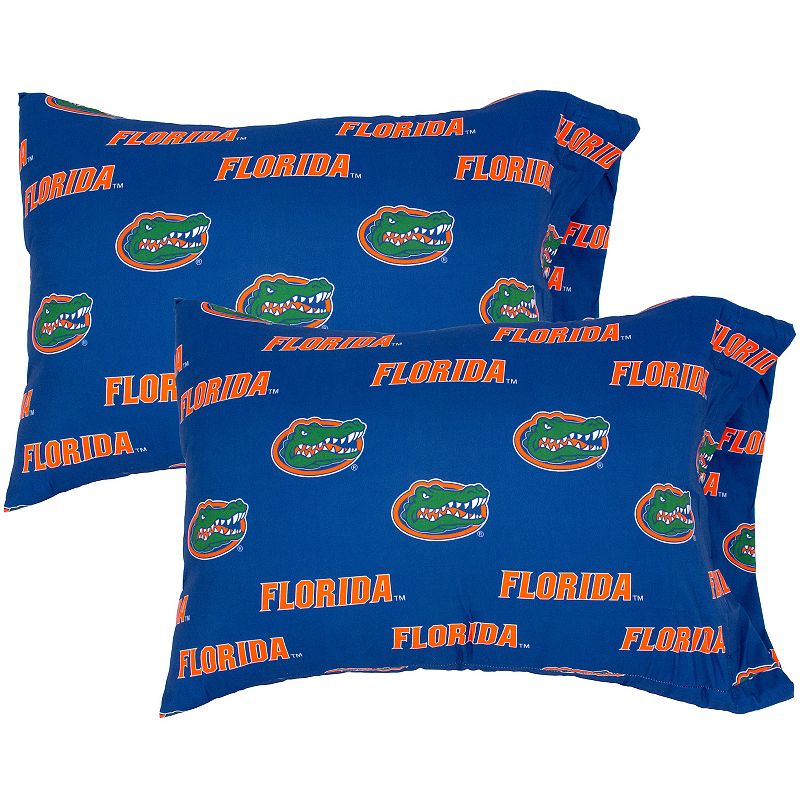 Florida Gators King-Size Pillowcase Set, Multicolor, King Set