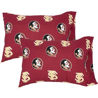 NCAA Florida State Seminoles Set of 2 King Pillowcases