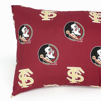 NCAA Florida State Seminoles Set of 2 King Pillowcases